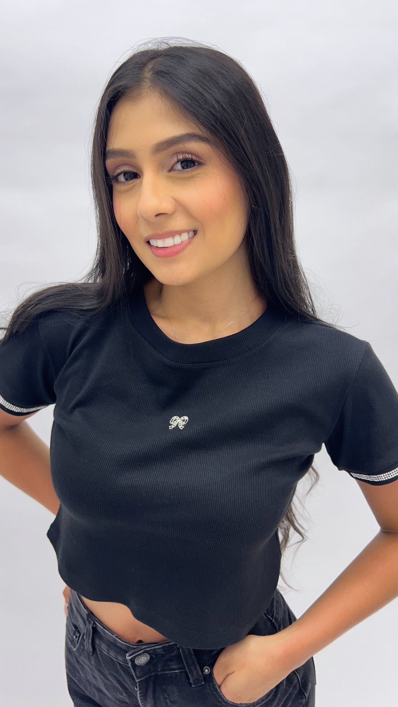 Camiseta moño